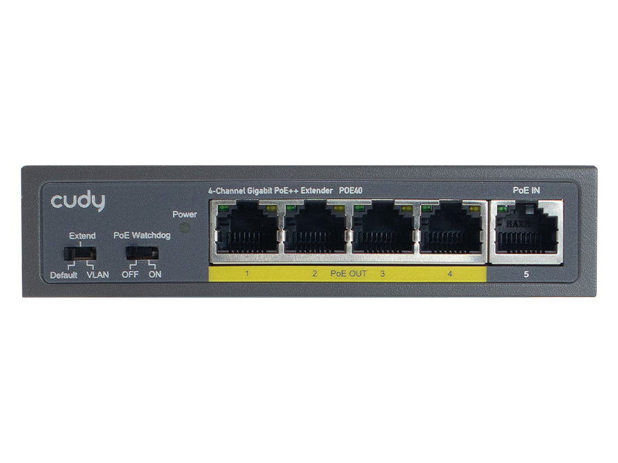 Cudy 4 Port Gigabit PoE 1x PoE Input 60W Switch | Cudy | Buy in South Africa — Mozee Solutions