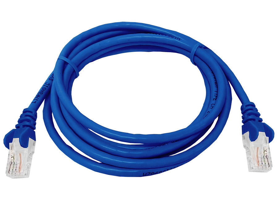 Linkbasic 2 Metre UTP Cat5e Flylead Blue | Linkbasic | Buy in South Africa — Mozee Solutions