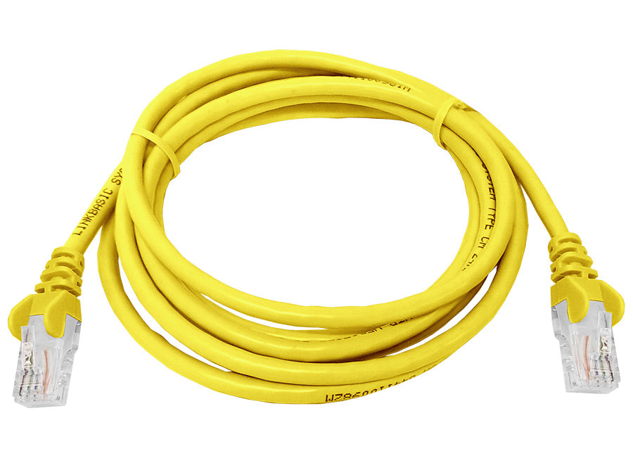 Linkbasic 2 Metre UTP Cat5e Flylead Yellow | Linkbasic | Buy in South Africa — Mozee Solutions