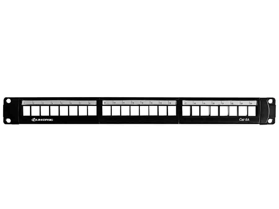 Linkbasic 24 Port Cat6a Rack Mount Patch Panel | Linkbasic | Buy in South Africa — Mozee Solutions