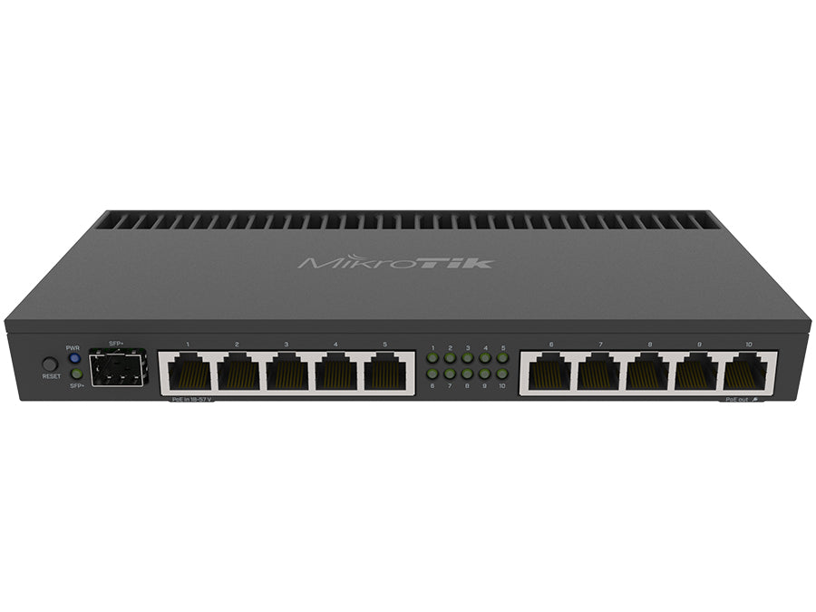 MikroTik 10 Port Gigabit 1SFP+ 4 Core L5 Rack-Mount Router | MikroTik | Buy in South Africa — Mozee Solutions