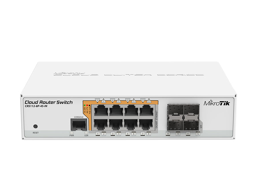 MikroTik Cloud Router Switch 8 Port PoE 4SFP | MikroTik | Buy in South Africa — Mozee Solutions
