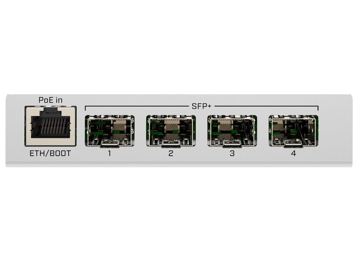 MikroTik Cloud Router Switch 4 Port SFP+ with PoE Input | MikroTik | Buy in South Africa — Mozee Solutions