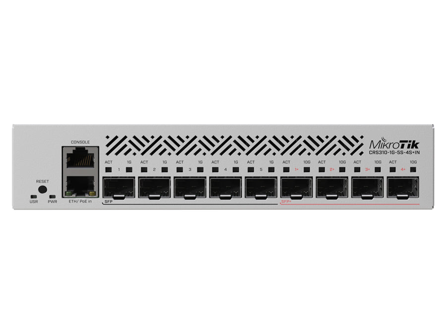MikroTik Cloud Router Switch 5 Port SFP 4 SFP+ | MikroTik | Buy in South Africa — Mozee Solutions