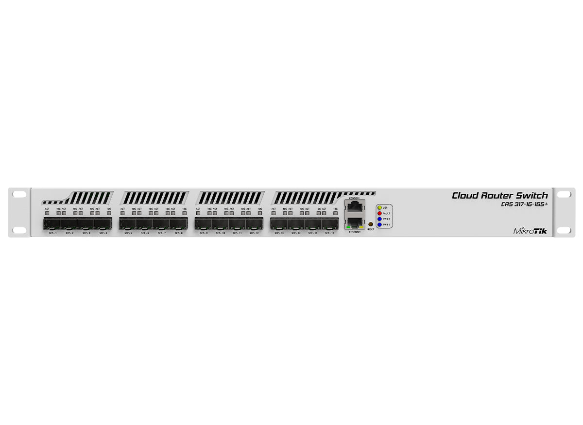 MikroTik Cloud Router Switch 16 Port SFP+ | MikroTik | Buy in South Africa — Mozee Solutions