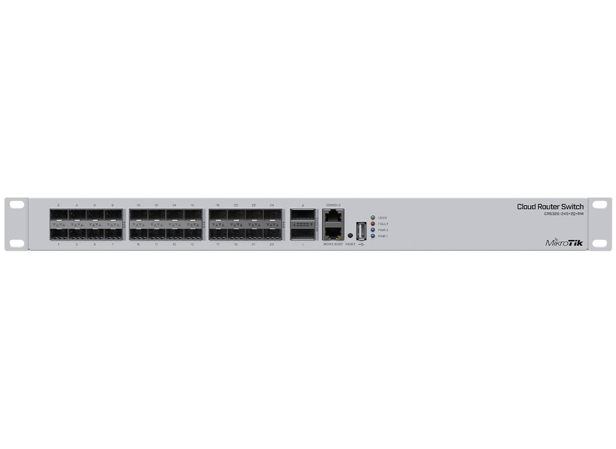 MikroTik Cloud Router Switch 24 Port SFP+ 2QSFP+ | MikroTik | Buy in South Africa — Mozee Solutions