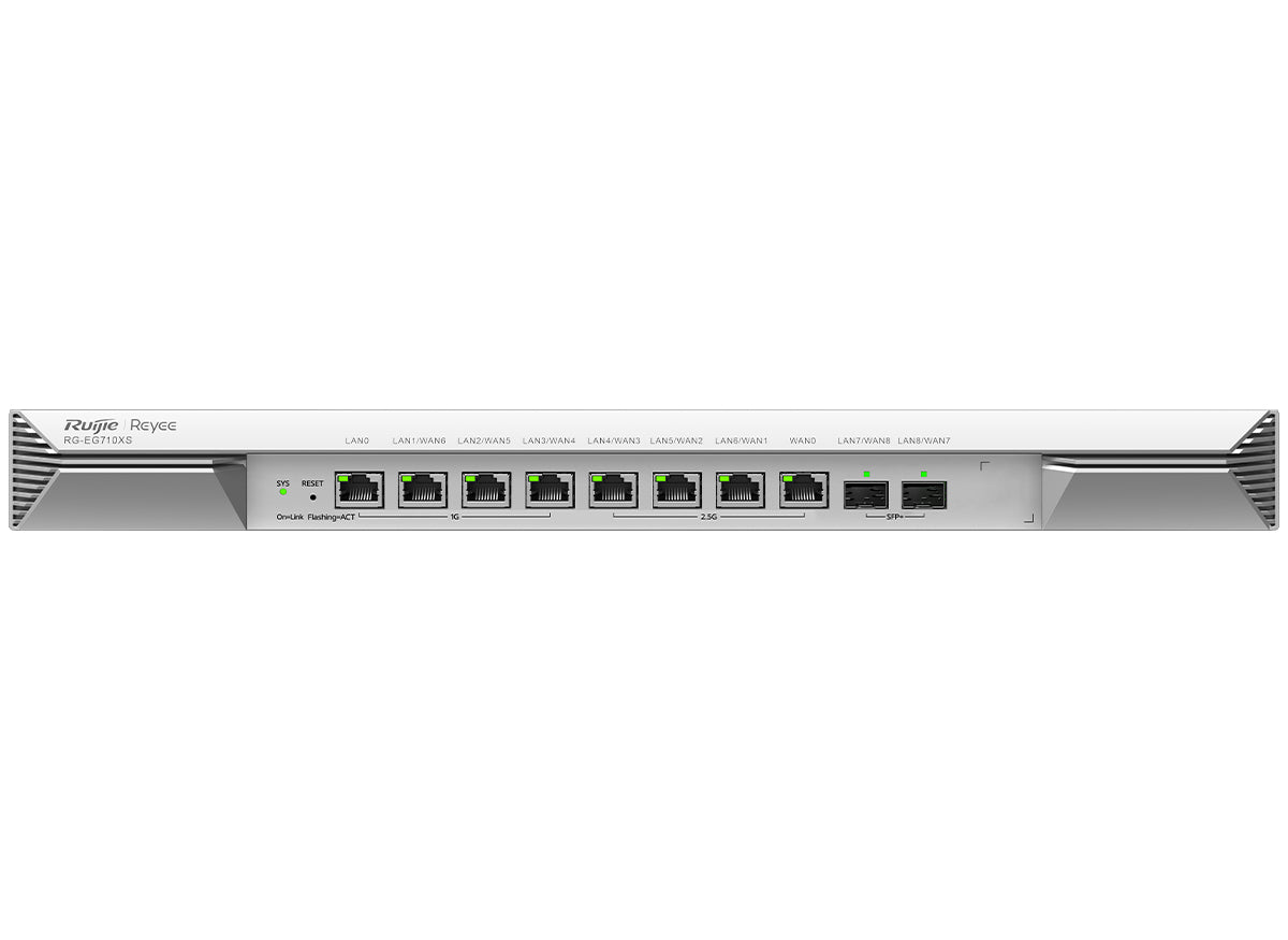 Reyee 8 Port Multi Gigabit 2SFP+ Multi-WAN 700 User Cloud Router | Reyee | Buy in South Africa — Mozee Solutions