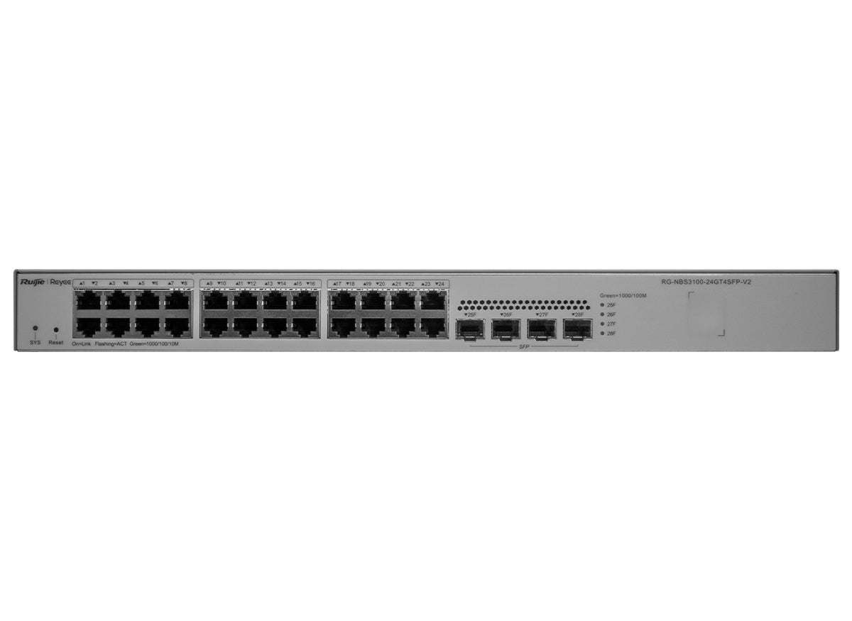 Reyee 24 Port Gigabit 4SFP Layer 2+ Smart Managed Switch | Reyee | Buy in South Africa — Mozee Solutions