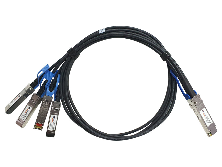 Linkbasic Breakout Cable 1m 1 QSFP28 to 4 SFP28 Uplink Cable | Linkbasic | Buy in South Africa — Mozee Solutions
