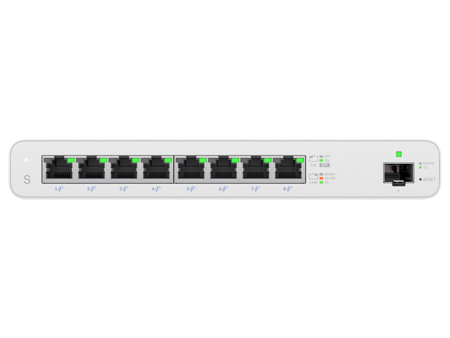Ubiquiti UISP Switch 8 Port Gigabit PoE 110W 1SFP | Ubiquiti | Buy in South Africa — Mozee Solutions