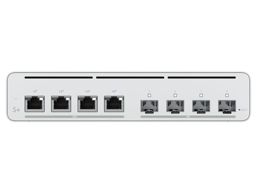 Ubiquiti UISP Switch Plus 4 Port 2.5Gbps PoE 4xSFP+ 160W | Ubiquiti | Buy in South Africa — Mozee Solutions