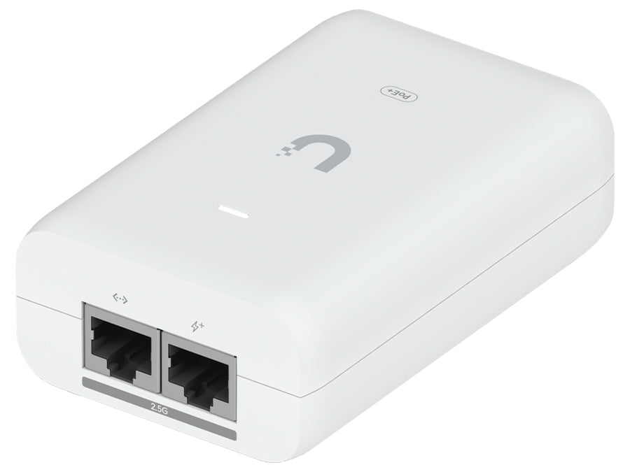 Ubiquiti 2.5Gbps 48V 30W PoE Adapter with No Cable | UACC-PoE+-2.5G