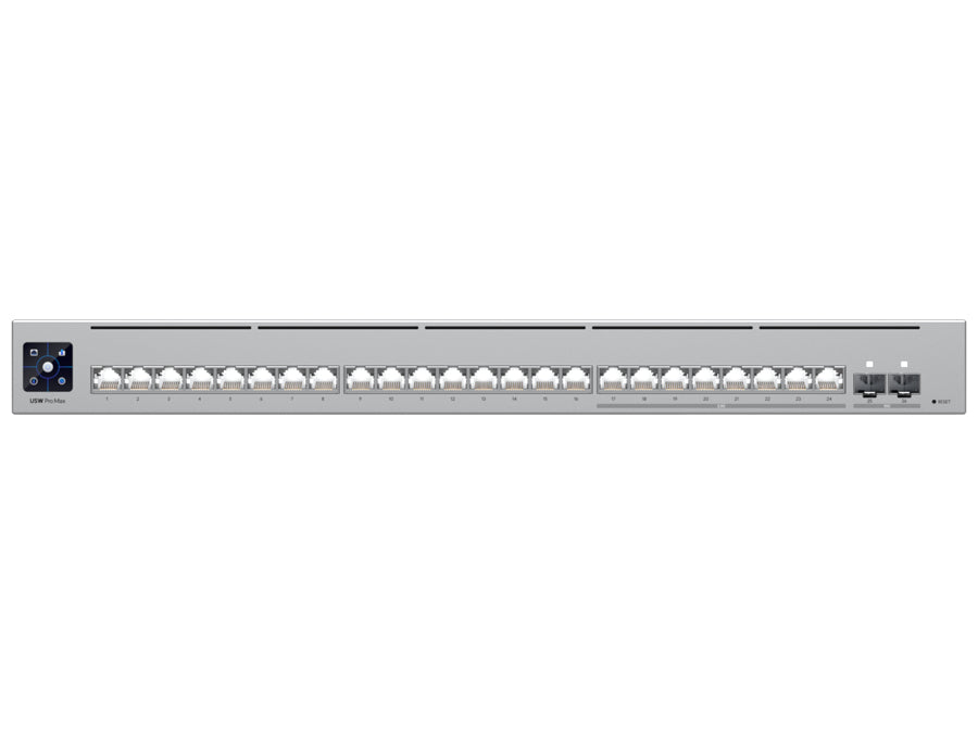 Ubiquiti UniFi Pro Max Switch 24 with 16 Gigabit 8x 2.5Gbps 2SFP+ | Ubiquiti | Buy in South Africa — Mozee Solutions