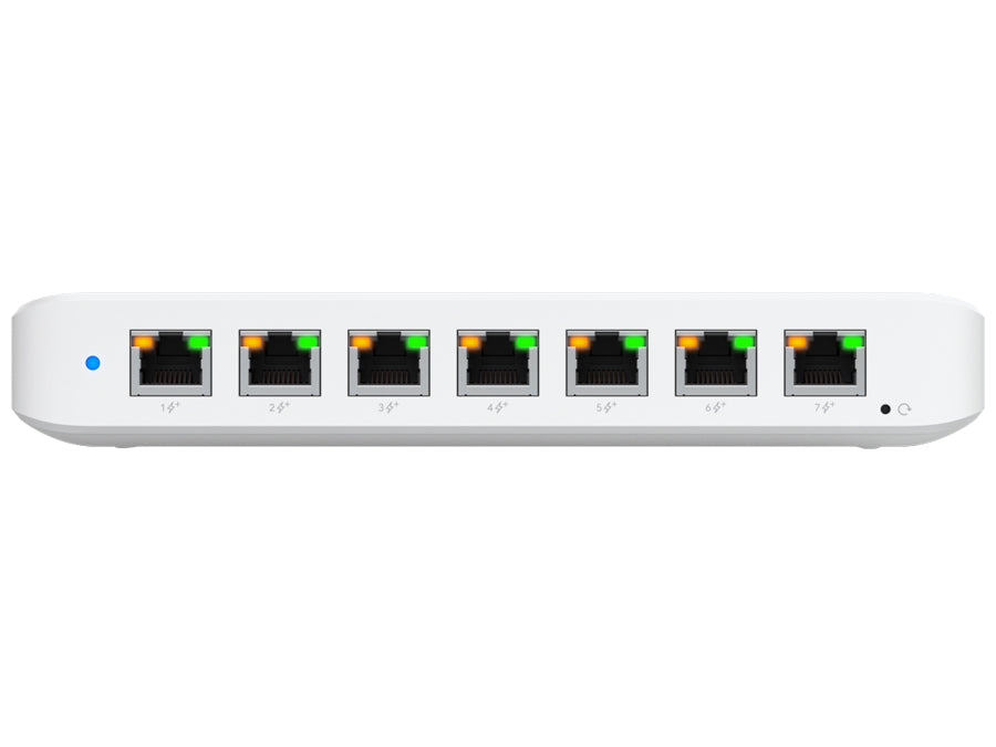 Ubiquiti UniFi Switch Ultra 8 Port Gigabit 1PoE Input 7 PoE Out 52W | Ubiquiti | Buy in South Africa — Mozee Solutions