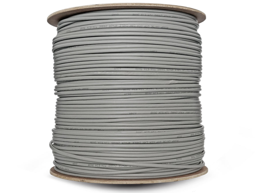 Scoop 500m Drum Cat5e CCA Grey UTP Cable | Scoop | Buy in South Africa — Mozee Solutions