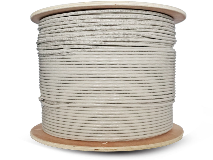 Linkbasic 500m Drum Cat6 Solid Grey UTP Cable | Linkbasic | Buy in South Africa — Mozee Solutions