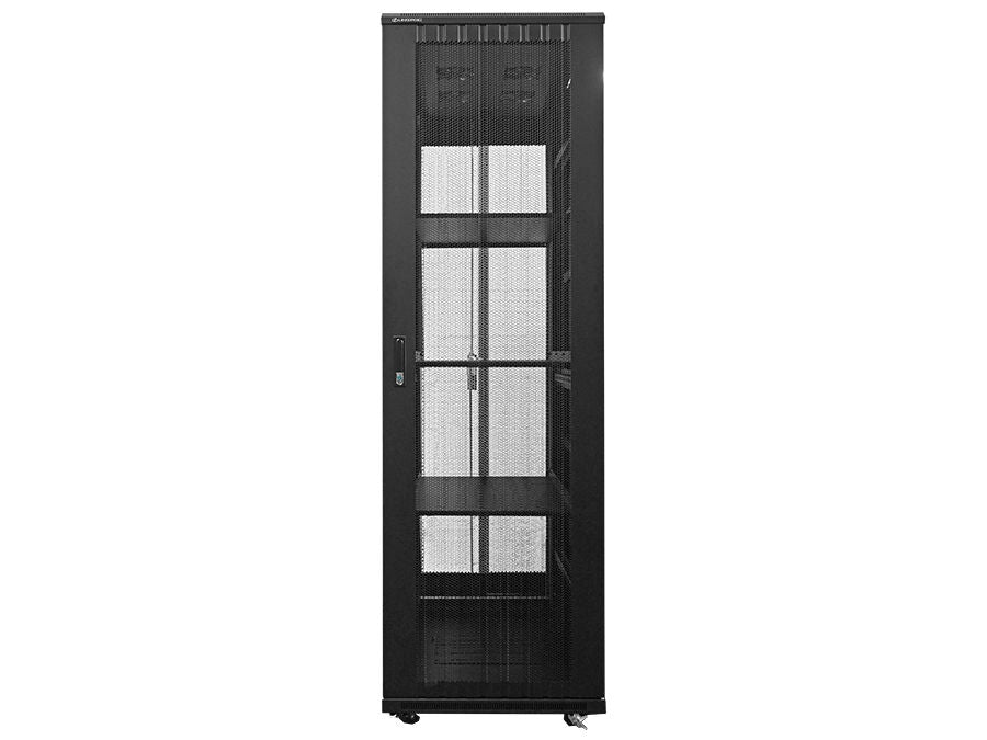 Linkbasic 42U 1M Deep Cabinet 4 Fans 3 Shelves & Perforated Steel Doors | Linkbasic | Buy in South Africa — Mozee Solutions