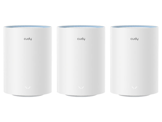 Cudy Dual Band WiFi 5 1200Mbps Fast Ethernet Mesh 3 Pack | Cudy | Buy in South Africa — Mozee Solutions