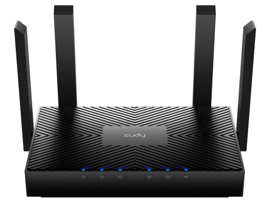 Cudy Dual Band WiFi 6 3000Mbps 5dBi Gigabit Mesh Router | WR3000