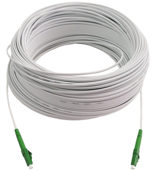 Linkbasic Fibre Outdoor Drop Cable 90M LC-LC APC 1Core