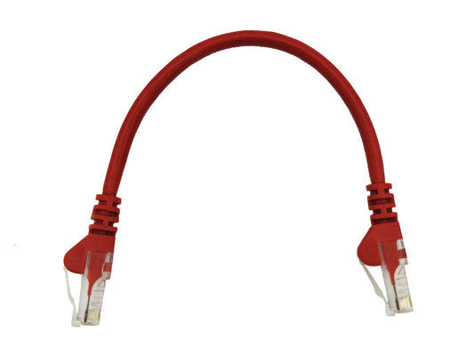 Linkbasic 22cm UTP Cat5e Flylead Red | Linkbasic | Buy in South Africa — Mozee Solutions
