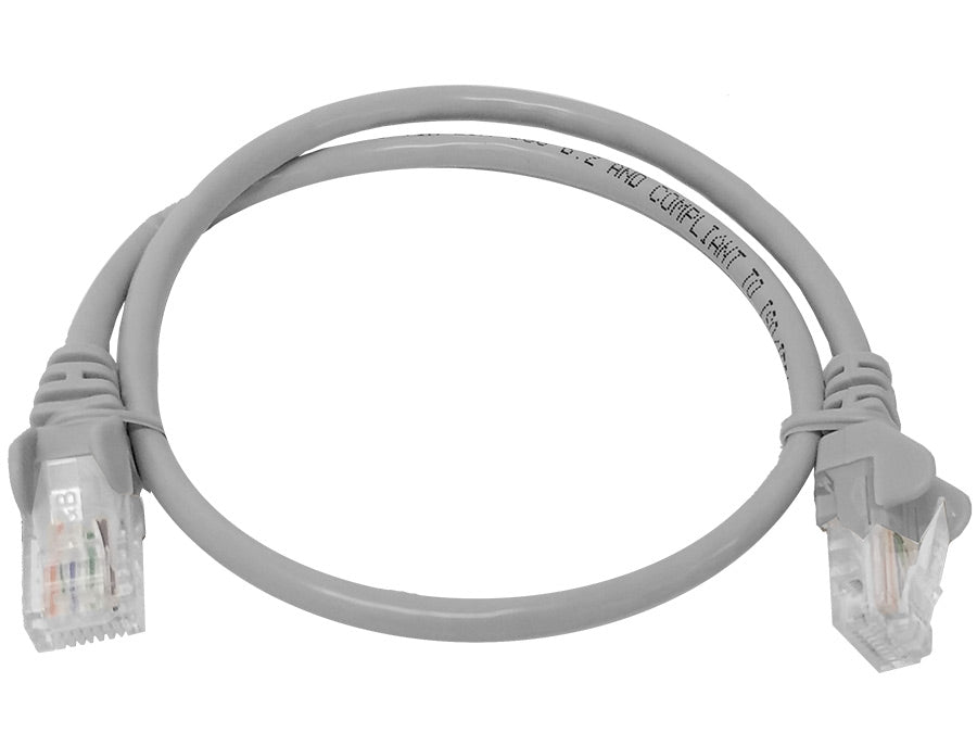 Linkbasic 50cm UTP Cat5e Flylead Grey | Linkbasic | Buy in South Africa — Mozee Solutions