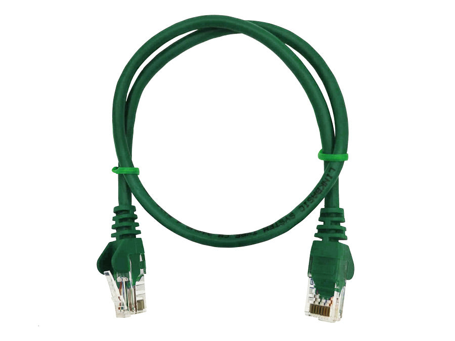 Linkbasic 50cm UTP Cat5e Flylead Green | Linkbasic | Buy in South Africa — Mozee Solutions