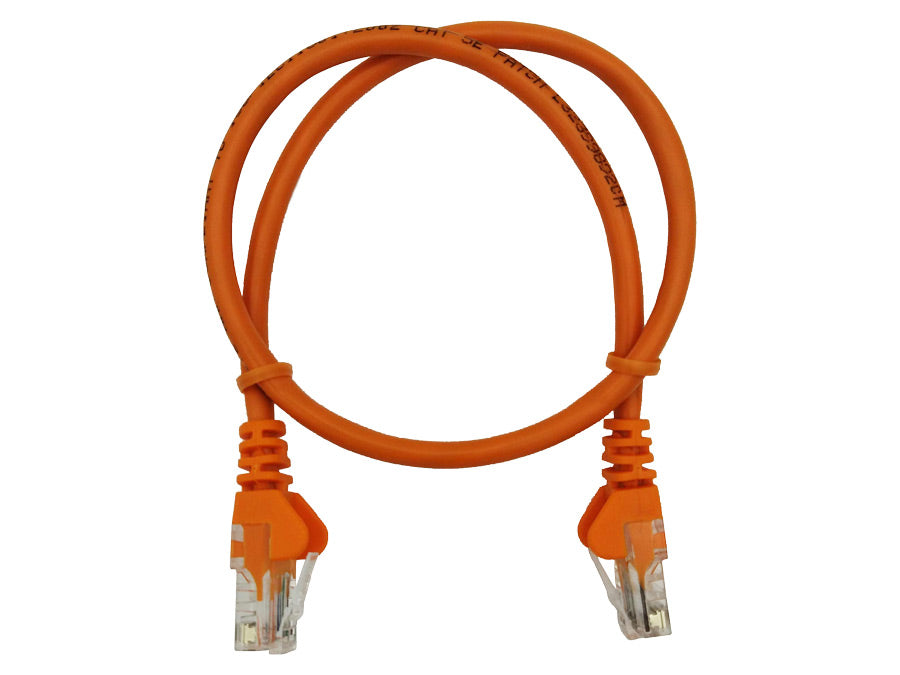 Linkbasic 50cm UTP Cat5e Flylead Orange | Linkbasic | Buy in South Africa — Mozee Solutions
