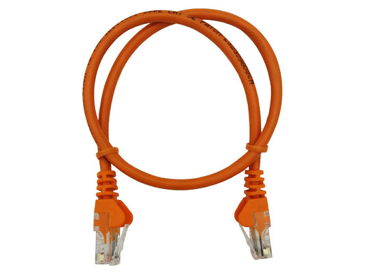 Linkbasic 50cm UTP Cat5e Flylead Orange | Linkbasic | Buy in South Africa — Mozee Solutions