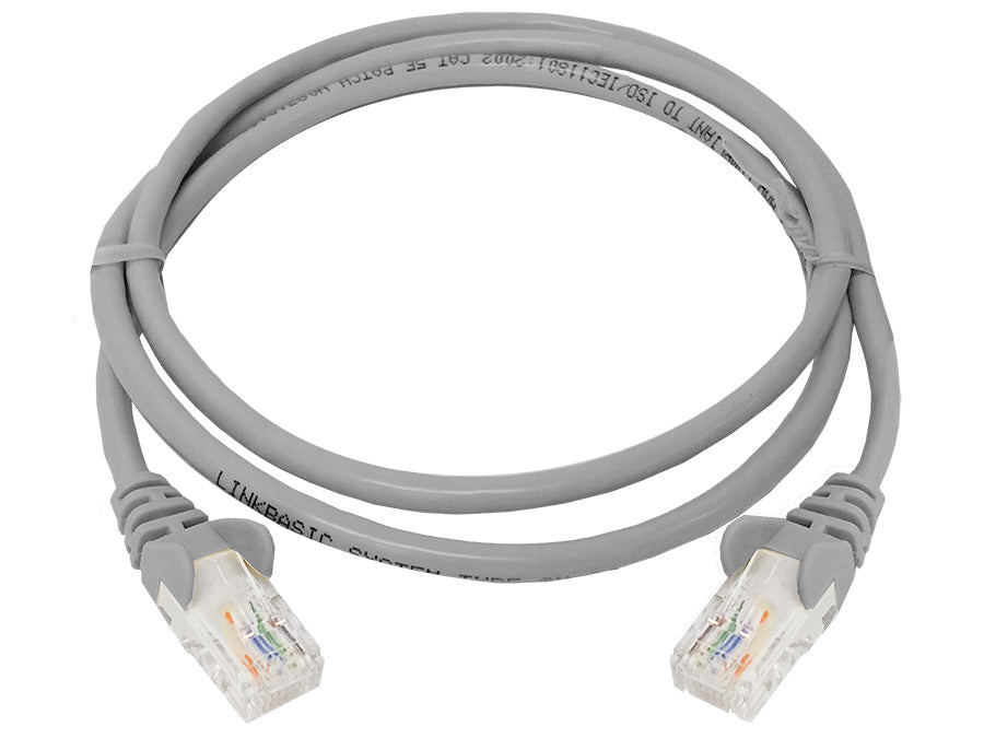 Linkbasic 1 Metre UTP Cat5e Flylead Grey | Linkbasic | Buy in South Africa — Mozee Solutions