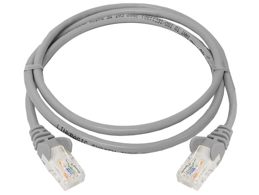 Linkbasic 1 Metre UTP Cat5e Flylead Grey | Linkbasic | Buy in South Africa — Mozee Solutions