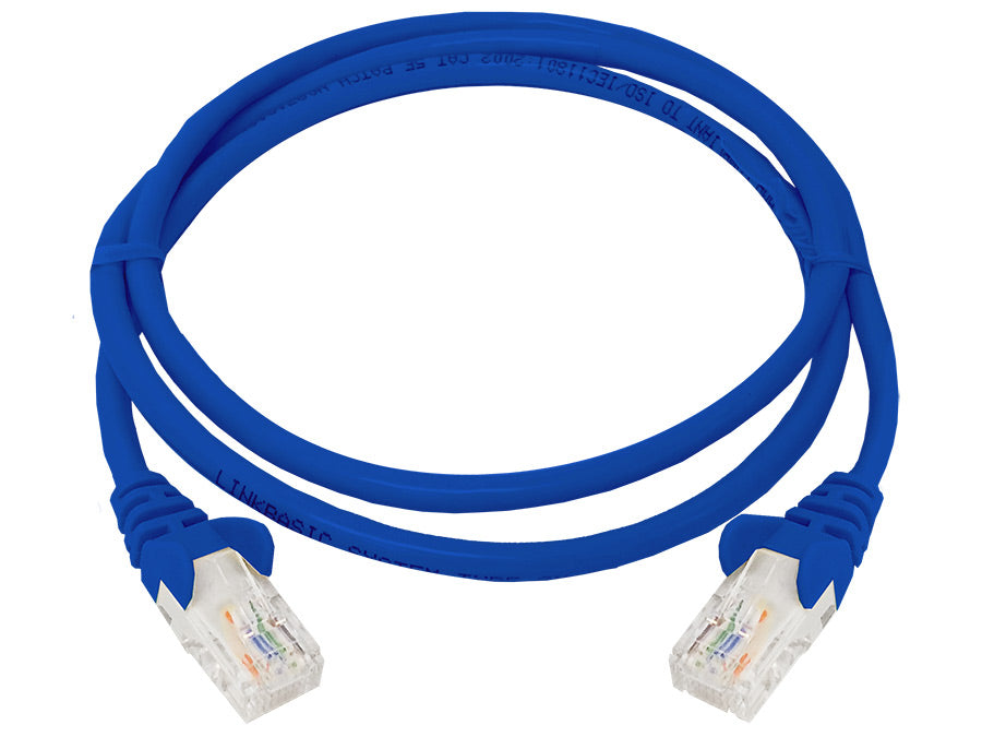 Linkbasic 1 Metre UTP Cat5e Flylead Blue | Linkbasic | Buy in South Africa — Mozee Solutions