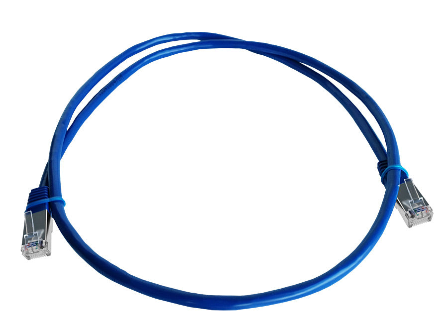Linkbasic 1 Metre FTP Cat5e Flylead Blue | Linkbasic | Buy in South Africa — Mozee Solutions