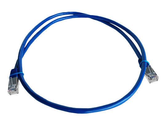 Linkbasic 1 Metre FTP Cat5e Flylead Blue | Linkbasic | Buy in South Africa — Mozee Solutions