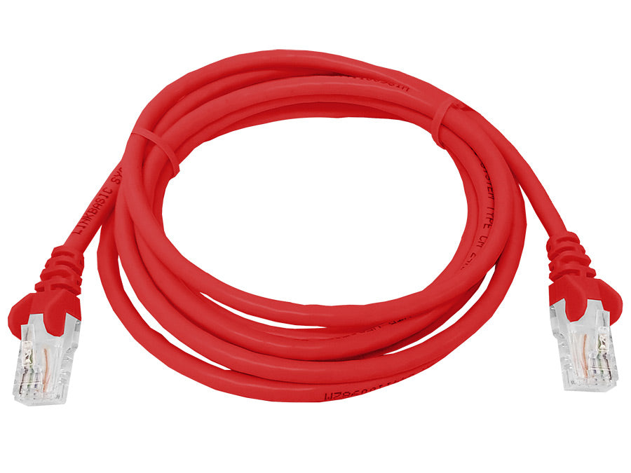 Linkbasic 2 Metre UTP Cat5e Flylead Red | Linkbasic | Buy in South Africa — Mozee Solutions