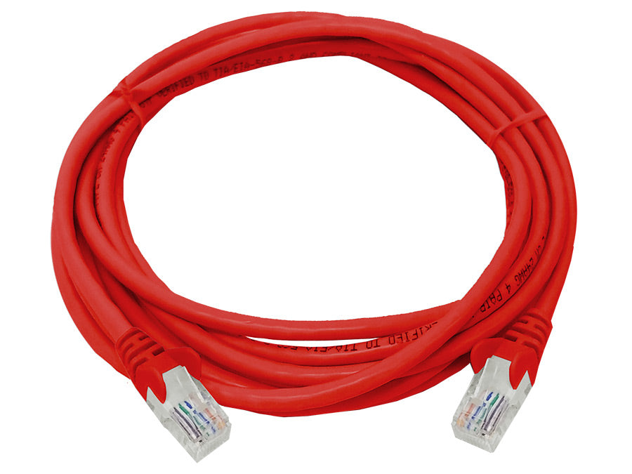 Linkbasic 3 Metre UTP Cat5e Flylead Red | Linkbasic | Buy in South Africa — Mozee Solutions
