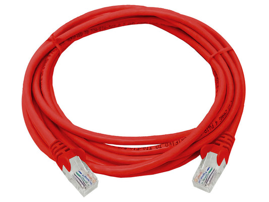 Linkbasic 3 Metre UTP Cat5e Flylead Red | Linkbasic | Buy in South Africa — Mozee Solutions