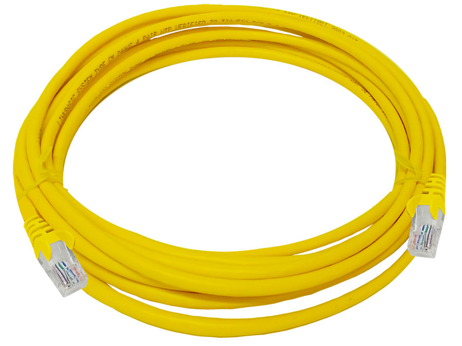 Linkbasic 5 Metre UTP Cat5e Flylead Yellow | Linkbasic | Buy in South Africa — Mozee Solutions