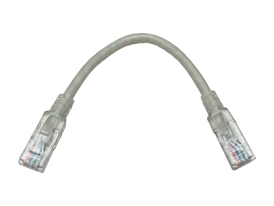 Linkbasic 22cm UTP Cat6 Flylead Grey | Linkbasic | Buy in South Africa — Mozee Solutions