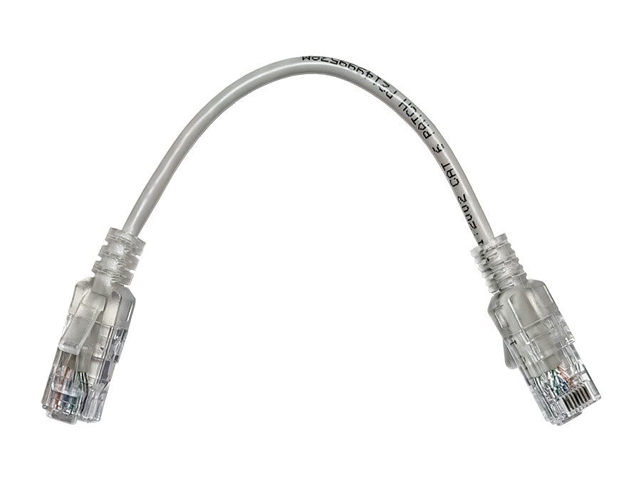 Linkbasic 22cm UTP Cat6 Nano Thin Patch Cable Grey | Linkbasic | Buy in South Africa — Mozee Solutions