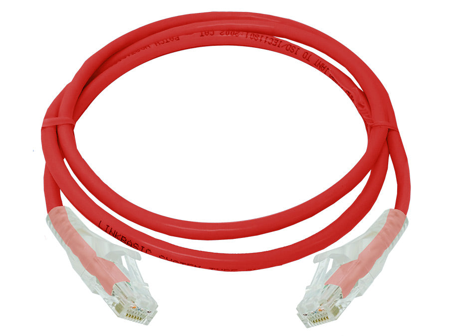 Linkbasic 1 Metre UTP Cat6 Flylead Red | Linkbasic | Buy in South Africa — Mozee Solutions