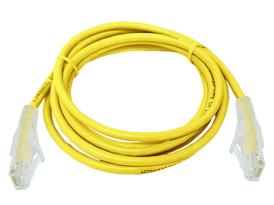 Linkbasic 2 Metre UTP Cat6 Flylead Yellow | Linkbasic | Buy in South Africa — Mozee Solutions