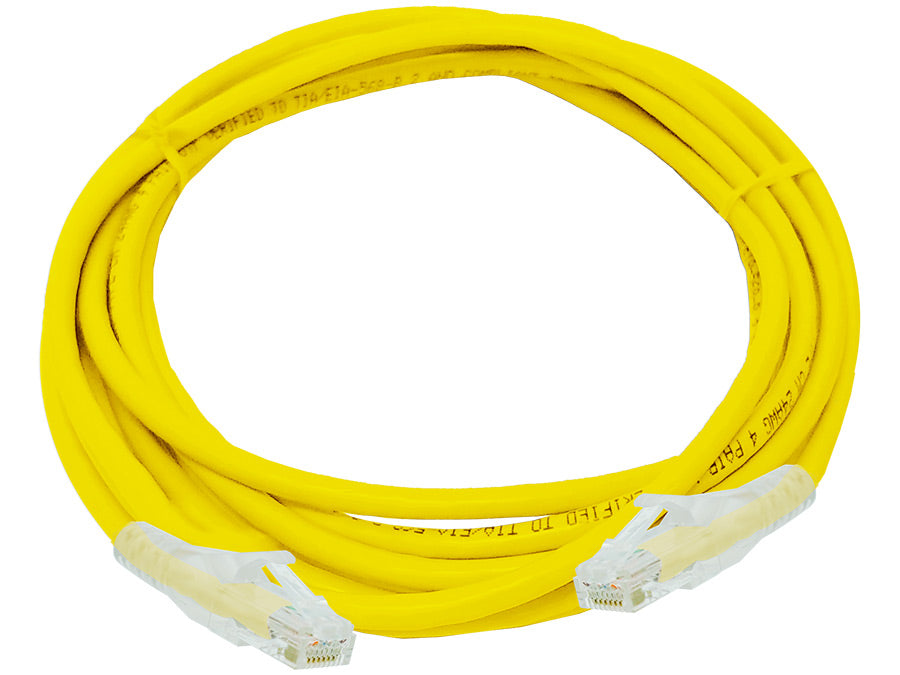 Linkbasic 3 Metre UTP Cat6 Flylead Yellow | Linkbasic | Buy in South Africa — Mozee Solutions