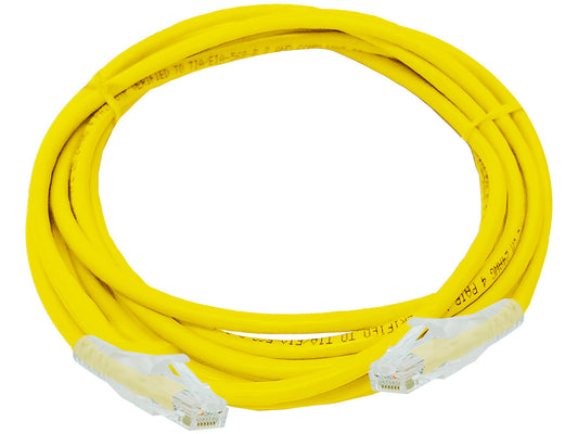 Linkbasic 3 Metre UTP Cat6 Flylead Yellow | Linkbasic | Buy in South Africa — Mozee Solutions