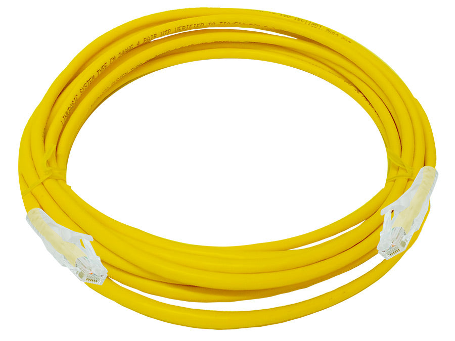 Linkbasic 5 Metre UTP Cat6 Flylead Yellow | Linkbasic | Buy in South Africa — Mozee Solutions