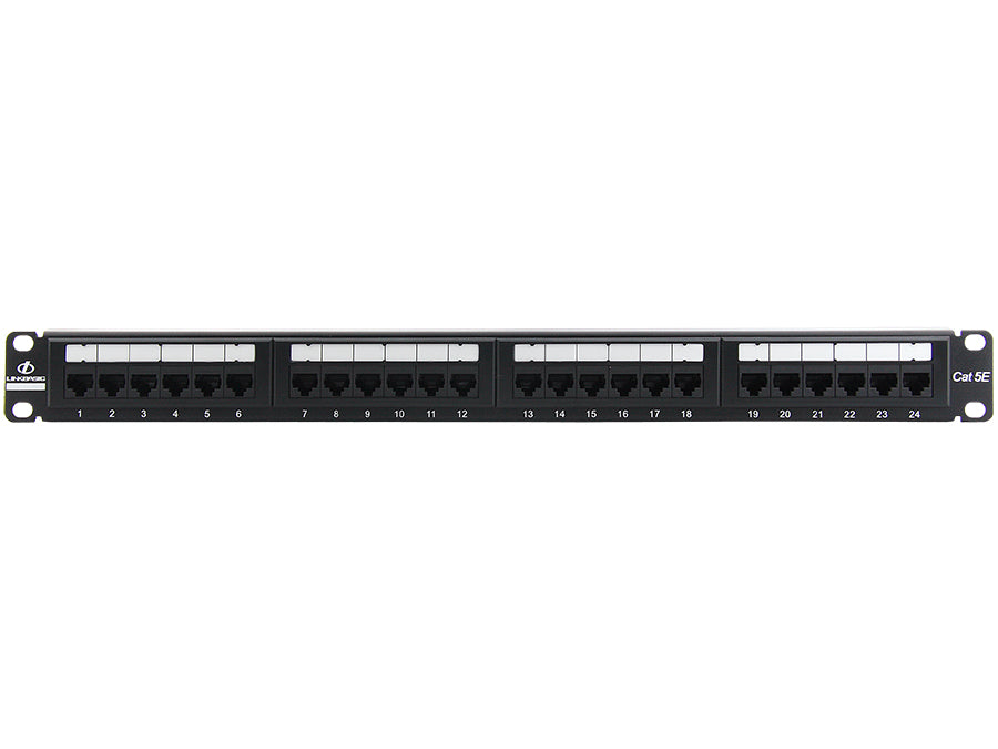 Linkbasic 24 Port Cat5e Rack Mount Patch Panel | Linkbasic | Buy in South Africa — Mozee Solutions