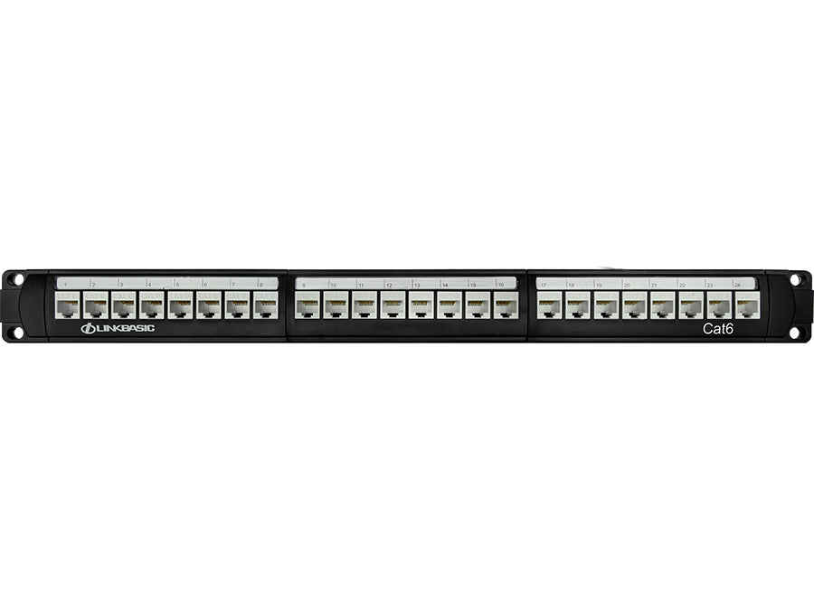 Linkbasic 24 Port Cat6 Rack Mount Patch Panel | Linkbasic | Buy in South Africa — Mozee Solutions