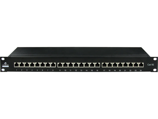 Linkbasic 24 Port Cat5e Shielded Rack Mount Patch Panel | Linkbasic | Buy in South Africa — Mozee Solutions