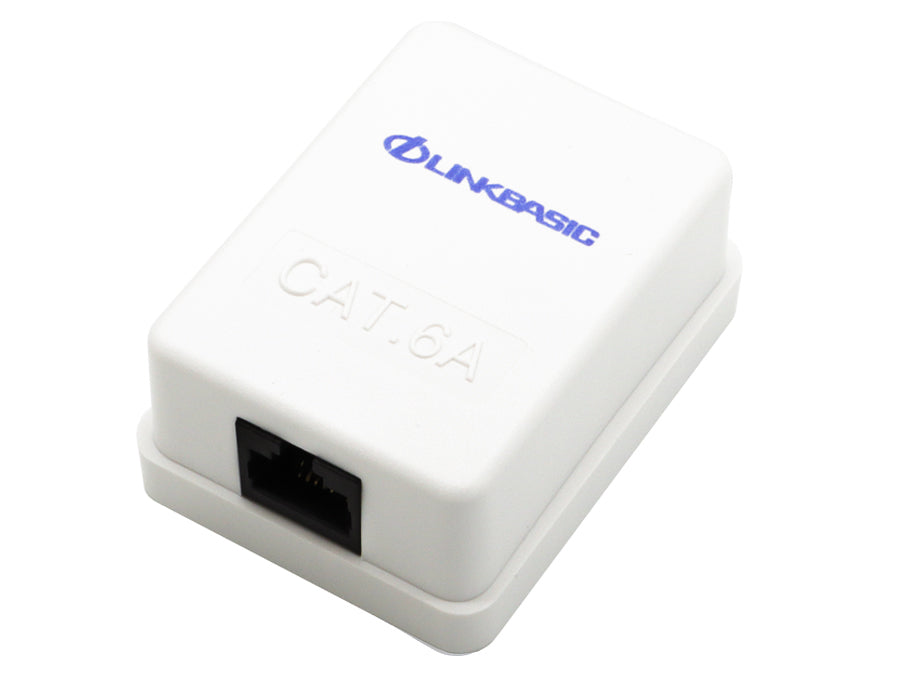 Linkbasic Cat6a Single Surface Mount Box | Linkbasic | Buy in South Africa — Mozee Solutions