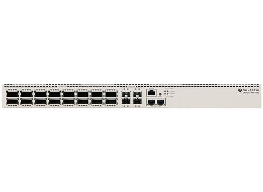 MikroTik Cloud Router Switch 16 Port QSFP28 4xSFP28 2x10Gbps | CRS520-4XS-16XQ-RM